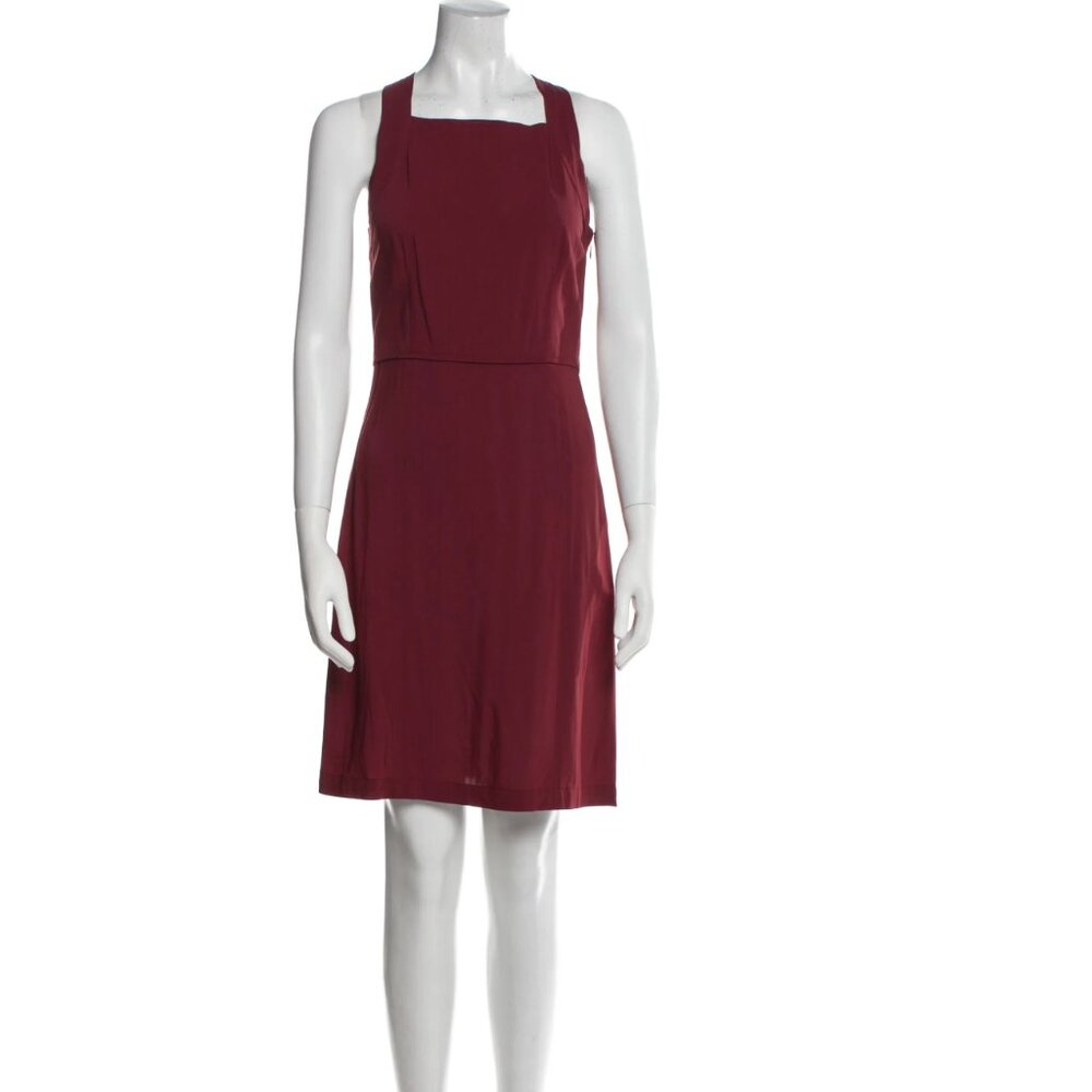 Theory Red A-line Dress